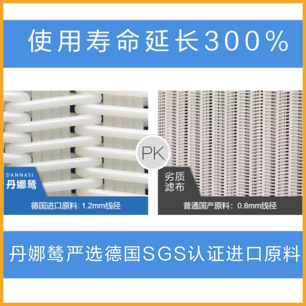 帶式脫泥機(jī)網(wǎng)帶破損